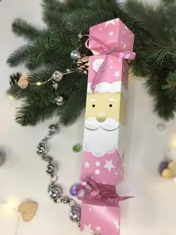 Коробка подарочная конфета Дед Мороз, 50х50х250 мм — изображение 3